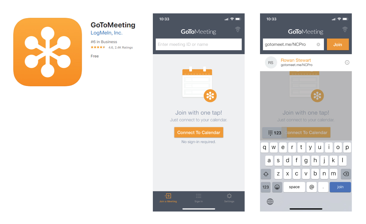 gotomeeting desktop app or web app