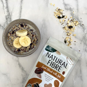 Natural Fibre with Oats Recipe and Package